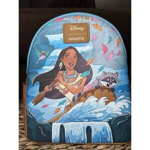 Loungefly Disney Pocahontas Riverbend Mini Backpack Meeko Flit